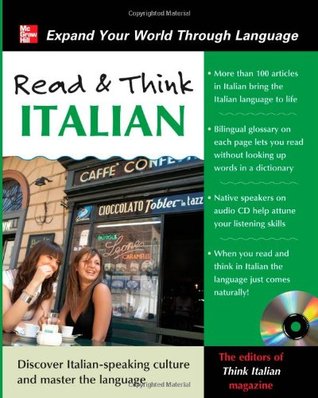Read and Think Italian with Audio CD (Read & Think) by The Editors of Think Italian! Magazine