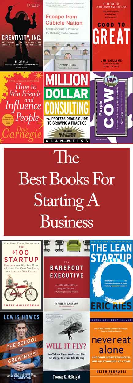 The Best Books To Read For Starting A Business