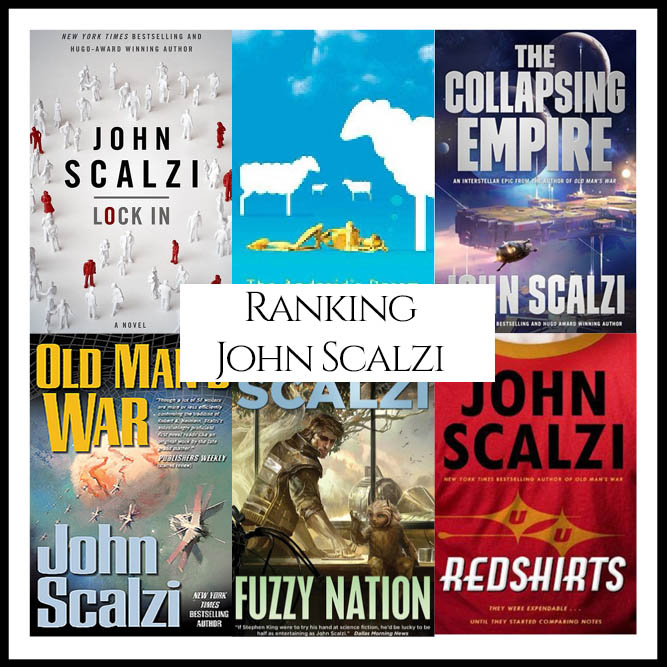 John Scalzi Bibliography Ranking