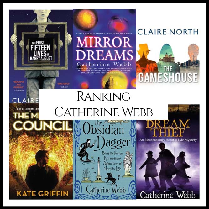 Catherine Webb - Claire North - Kate Griffin Bibliography Rankings