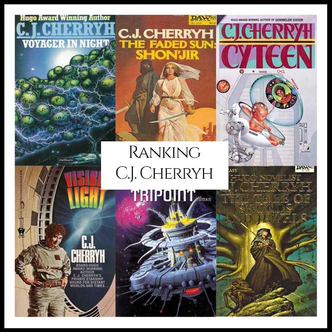 C.J. Cherryh Bibliography Ranking Books