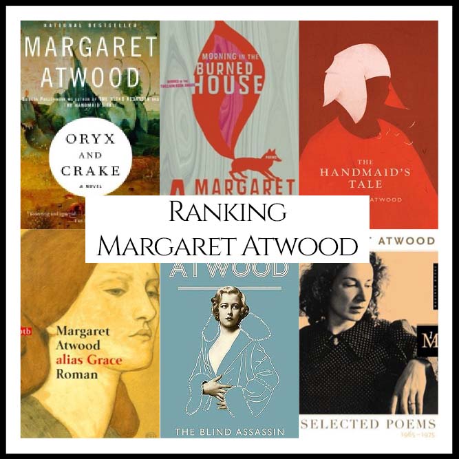 Margaret Atwood Bibliography Ranking books