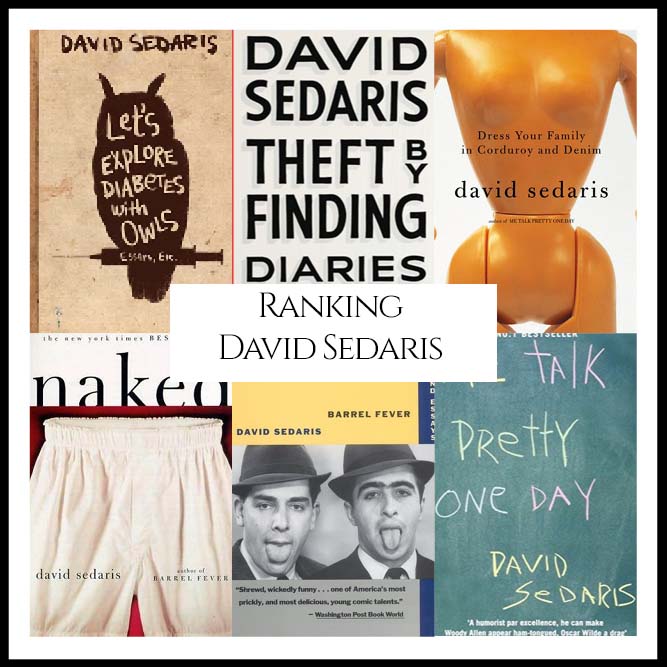 David Sedaris Bibliography Ranking Books