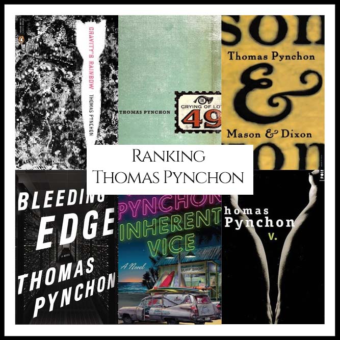 Thomas Pynchon Bibliography Ranking Books