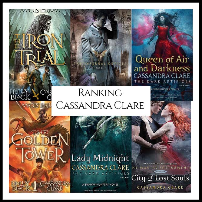 Cassandra Clare Bibliography Ranking Books