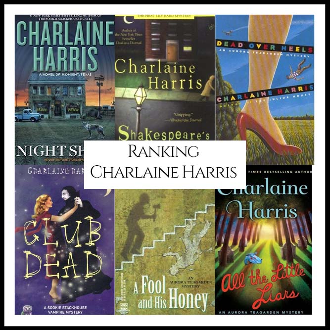 Charlaine Harris Bibliography Ranking Books