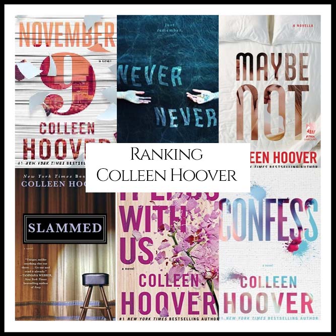 Colleen Hoover Bibliography Ranking Books