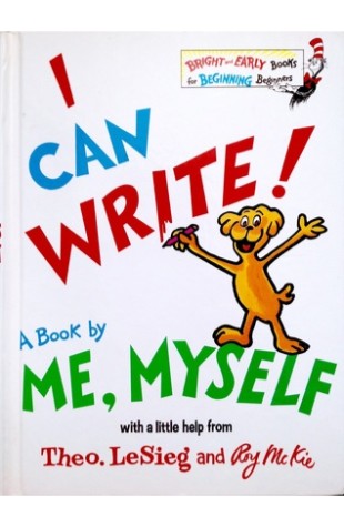 I Can Write! A Book by Me, Myself