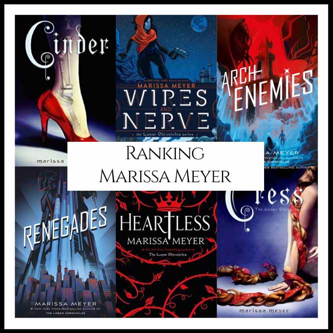 Marissa Meyer Bibliography Ranking copy