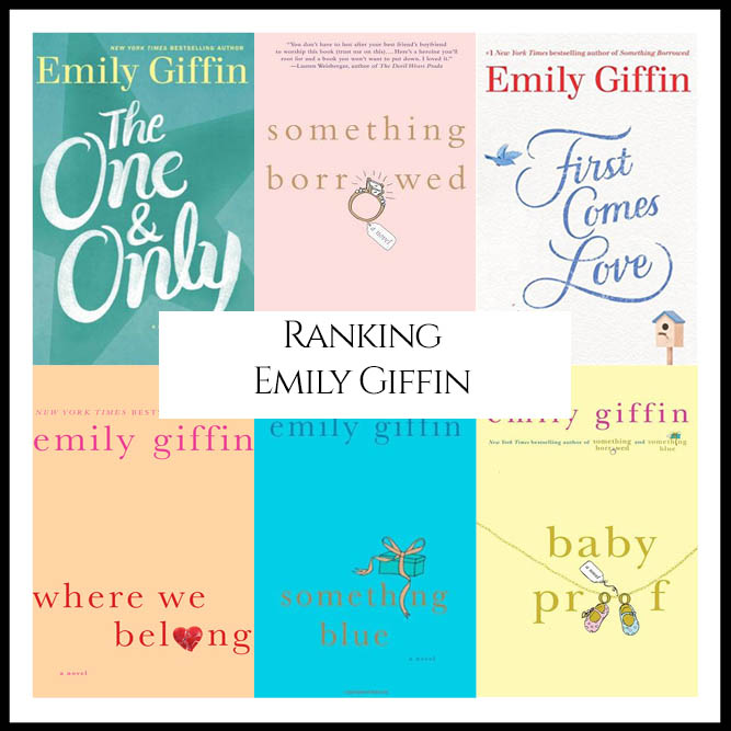 Emily Giffin Bibliography Ranking
