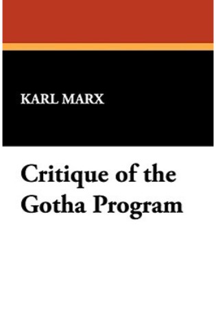 Critique of the Gotha Program  