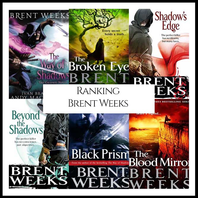 Ranking Author Brent Weeks’s Best Books (A Bibliography Countdown)