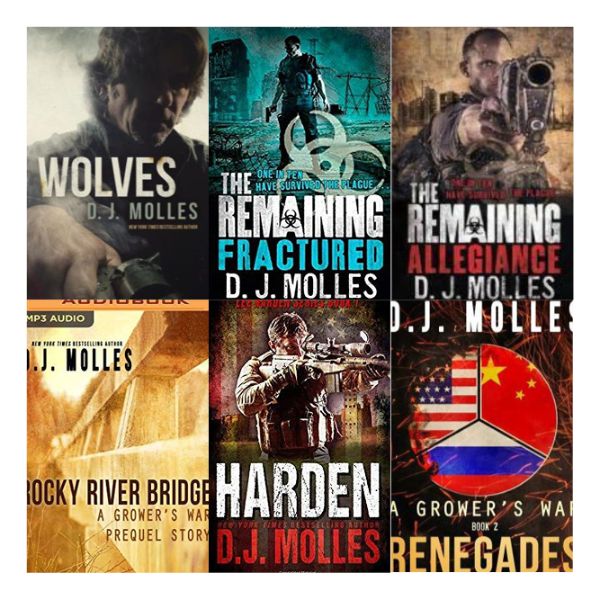 Ranking Author D. J. Molles’s Best Books (A Bibliography Countdown)