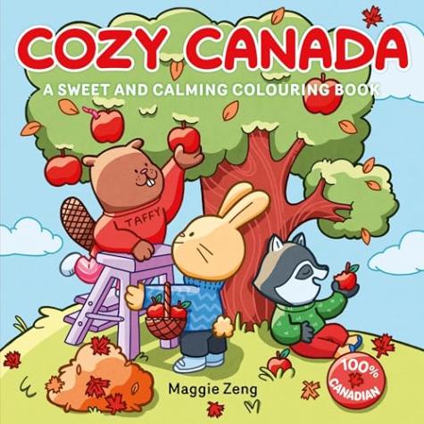 Cozy Canada: A Sweet and Calming Colouring Book