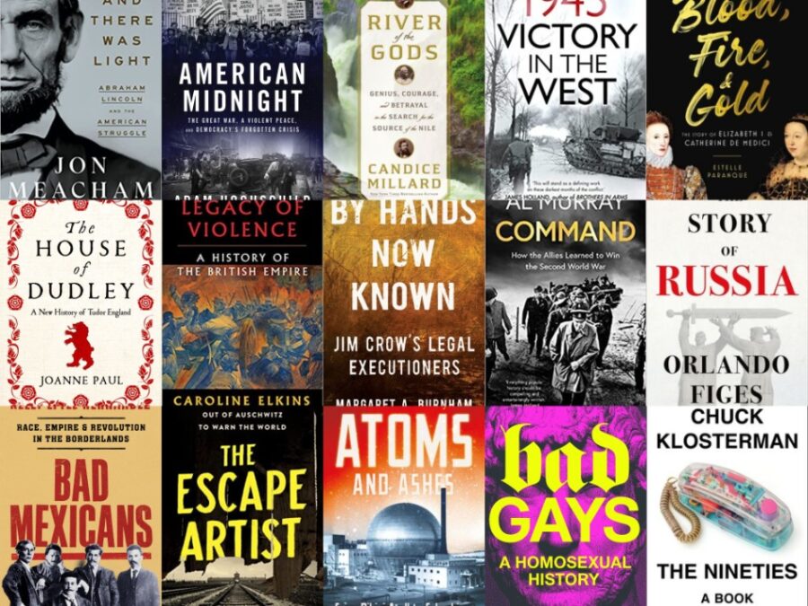 The Best History Books of 2022 (A Year-End List Aggregation)